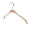 laminated wooden hanger with non-slip without bar 26-32-36-44cm.
