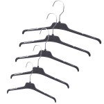 Plastic hanger for t-shirt, shirt, blouse or dress 25-30-35 cm.