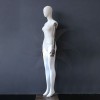 Lady mannequin with head and articulated arms