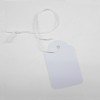 White perforated labels (100 units﻿)﻿