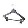 Plastic hanger with clips of plastic sartorial 44cm