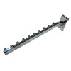 Inclined hanging bracket for steel mesh