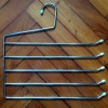 Metal hanger 5 bars 34 cm.
