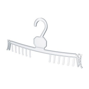 Plastic hanger lingerie 24 cm.