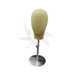 Adjustable, feature-free female head with stainless steel base