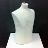 Male bust short form for sewing or exhibiting clothes