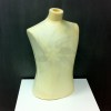 Male bust short form for sewing or exhibiting clothes