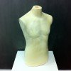 Buste d'homme anatomique 2 tubes pour le couture ou exposer vêtements