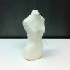 Female miniature bust form for sewing or exhibiting clothes 