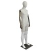 Gentleman mannequin without features with articulated arms