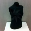 Female short bust form for sewing or exhibiting clothes